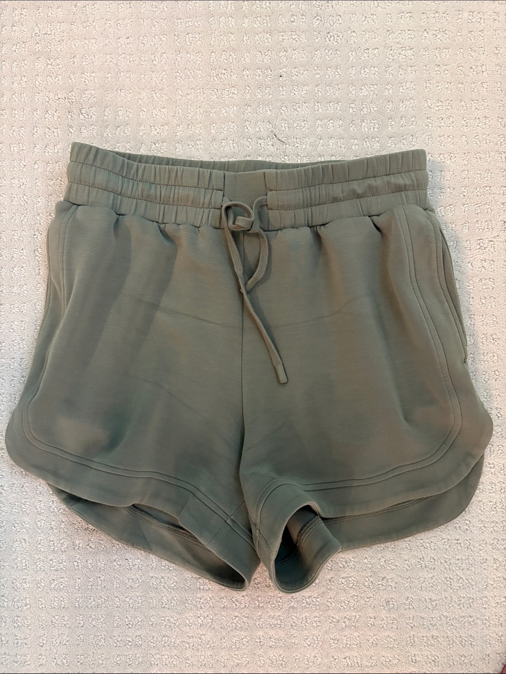 Varley Sage Green Athletic Shorts